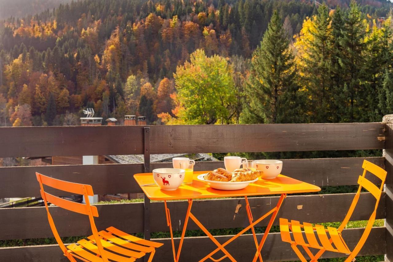Apartment With Balcony Close To The Slopes Ла Клусаз Екстериор снимка